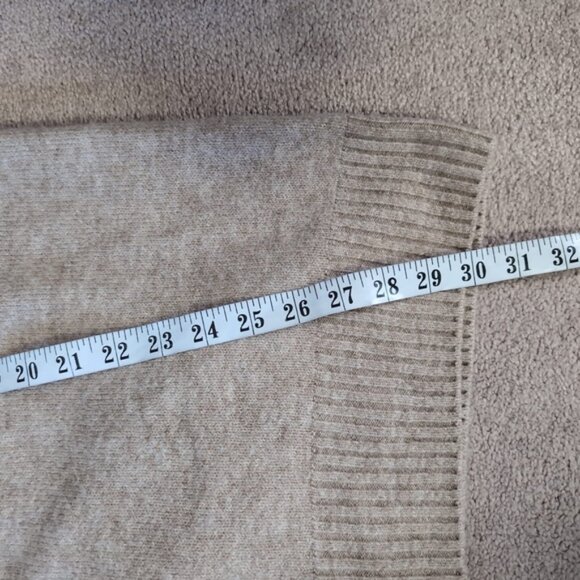 Mango Wool Blend Preppy Old Money Oversized Tennis Prep Polo Sweater M/L - Picture 4 of 7